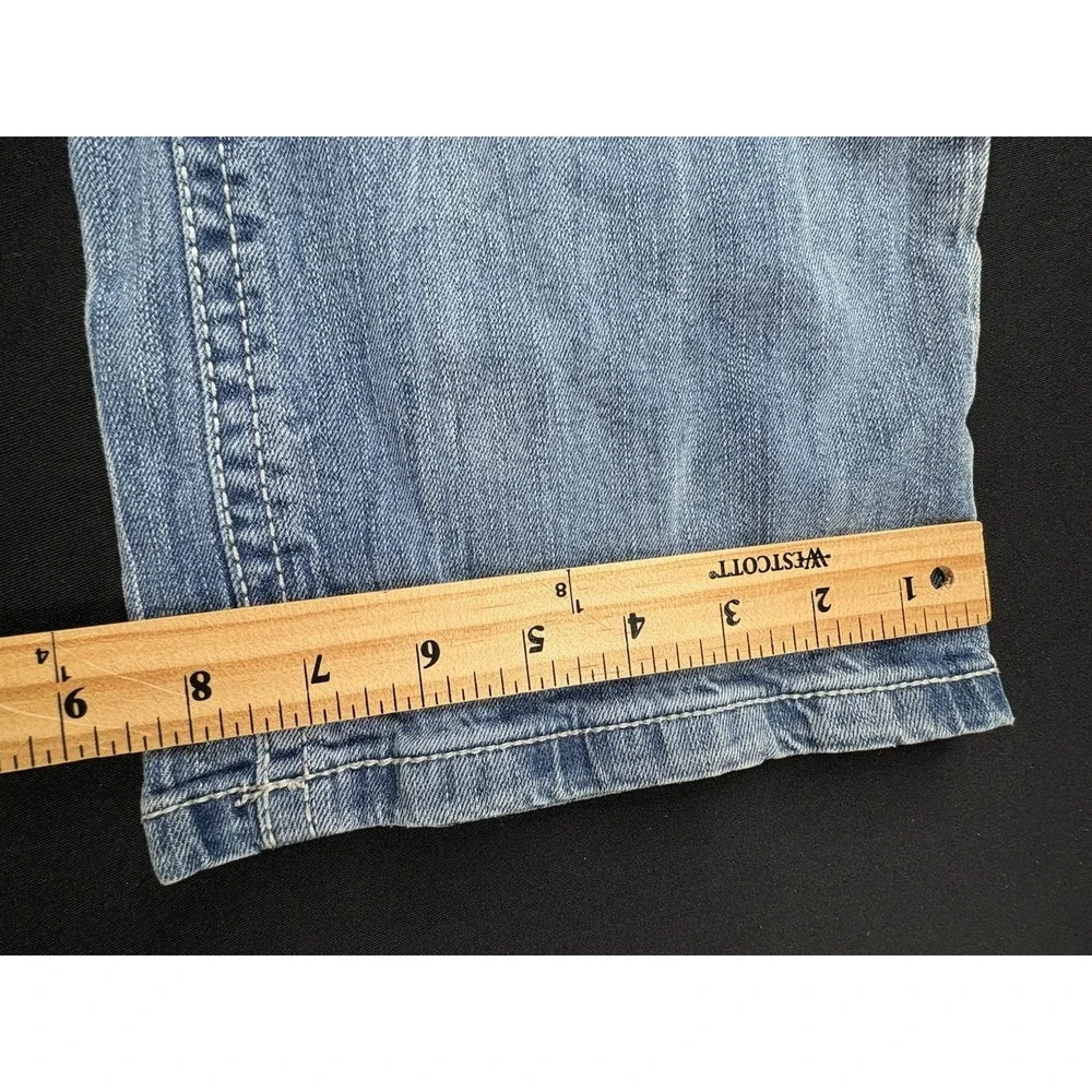 TK Axel Slim Boot Jeans‎ Men's W36 L32 Med Wash Blue Denim Casual
